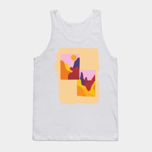 Desert mountains Tank Top